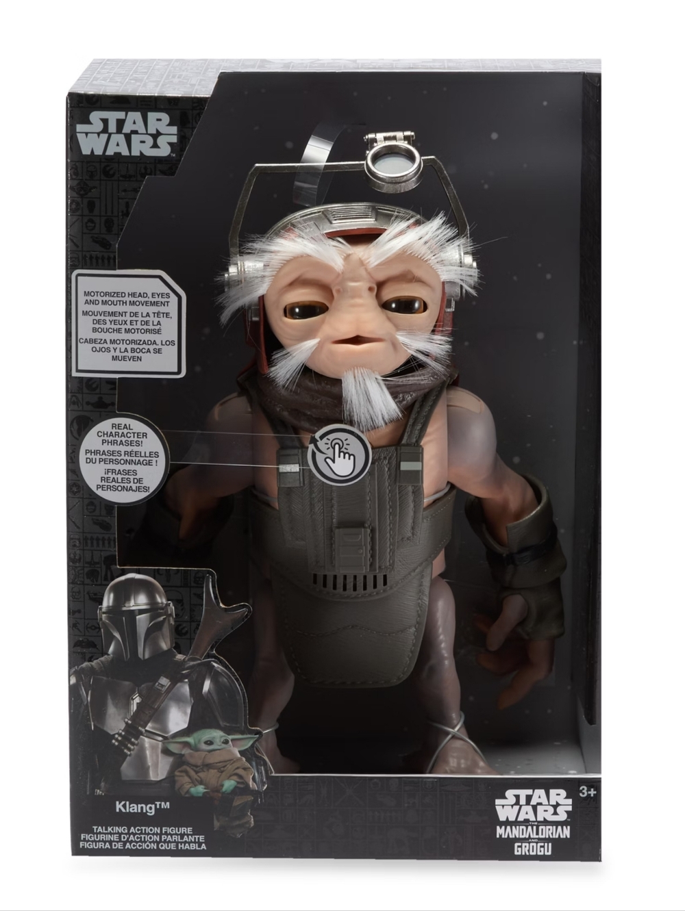 Clang Talking Action Figure, Star Wars: The Mandalorian and Grogu